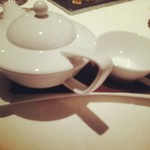 There was also an amazing tea menu - I opted for 'Casablanca Tea'